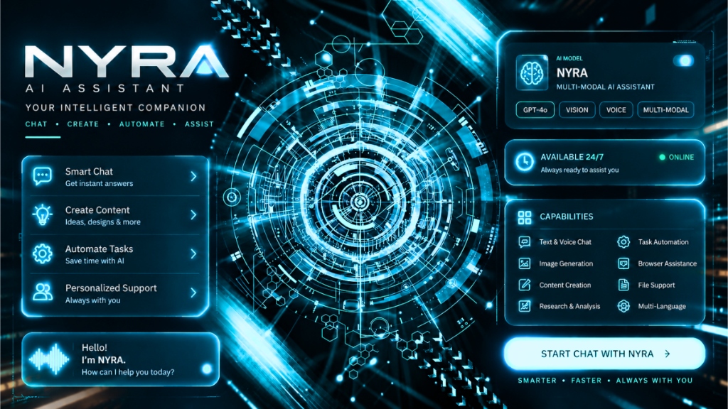 NYRA — Cyber AI Assistant